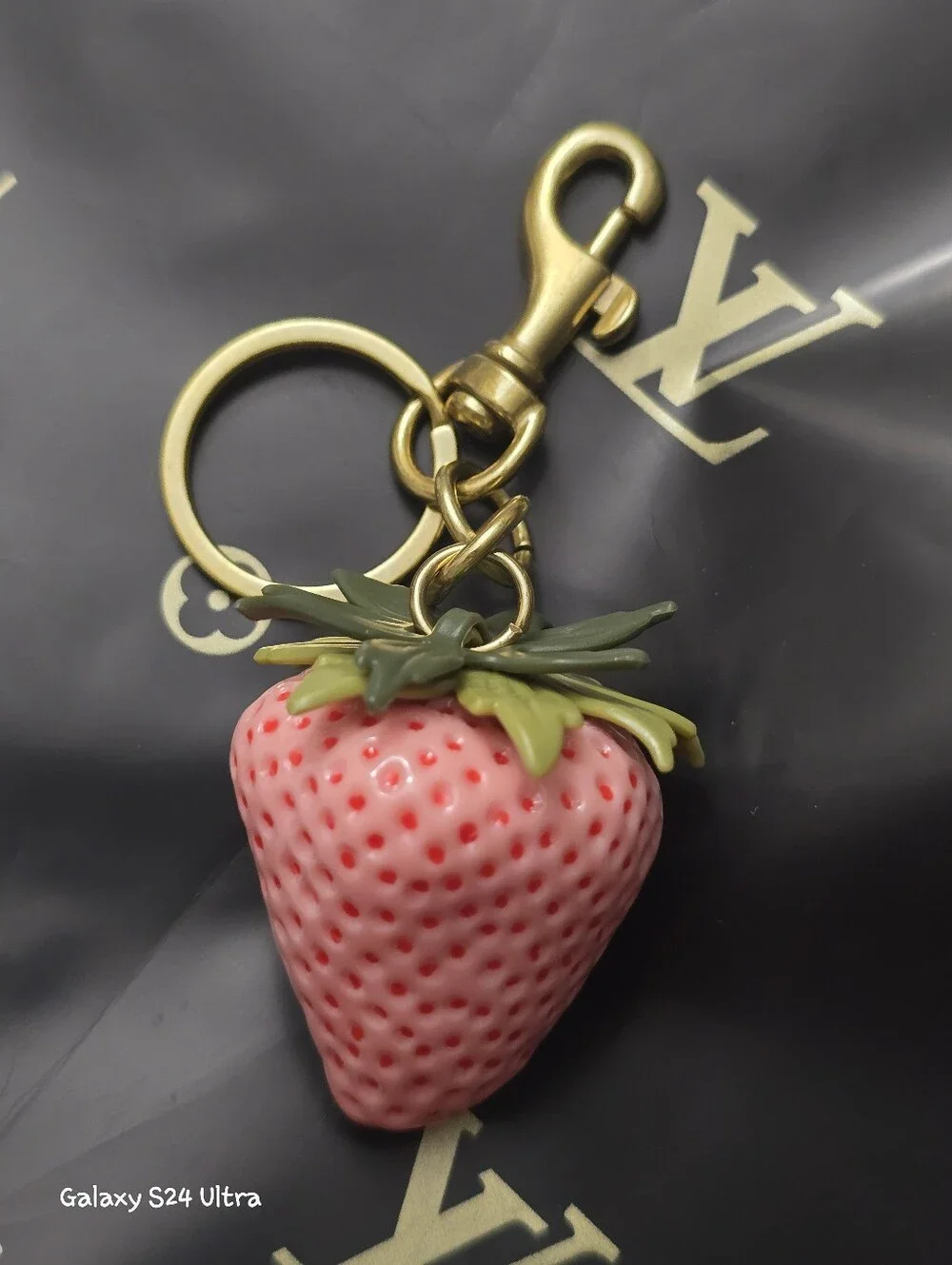 Strawberry 🍓 Bag Charm/ Keychain NEW